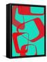 Abstract Rings 4-NaxArt-Framed Stretched Canvas