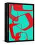 Abstract Rings 4-NaxArt-Framed Stretched Canvas