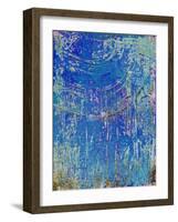 Abstract Ripple II-Ricki Mountain-Framed Art Print