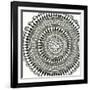 Abstract Rosette III-Chariklia Zarris-Framed Art Print