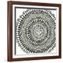 Abstract Rosette III-Chariklia Zarris-Framed Art Print