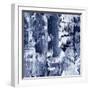 Abstract Rough Brush Strokes Grunge Background. Seamless Pattern.-cepera-Framed Art Print