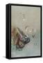 Abstract Scene-Odilon Redon-Framed Stretched Canvas