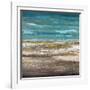 Abstract Sea 1-Dennis Dascher-Framed Art Print