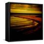 Abstract, Sea, Beach, Shore, Ocean, Sand, Horizon-Trigger Image-Framed Stretched Canvas