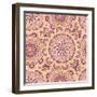 Abstract Seamless Floral Background-milta-Framed Art Print