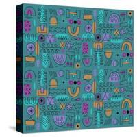 Abstract seamless pattern-Yuliya Drobova-Stretched Canvas