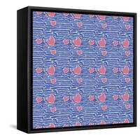 Abstract Seamless Surface Pattern-Dariia Khotenko-Framed Stretched Canvas