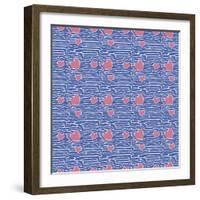 Abstract Seamless Surface Pattern-Dariia Khotenko-Framed Photographic Print