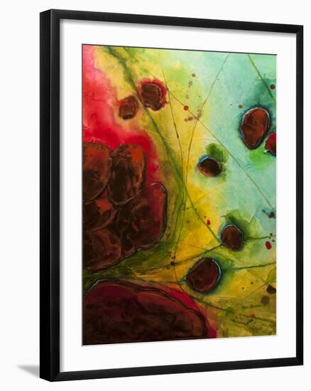 Abstract Series No. 13 I-Marabeth Quin-Framed Art Print