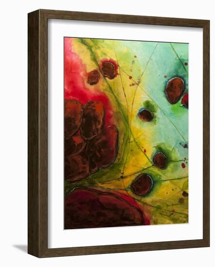 Abstract Series No. 13 I-Marabeth Quin-Framed Art Print