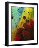 Abstract Series No. 13 II-Marabeth Quin-Framed Art Print