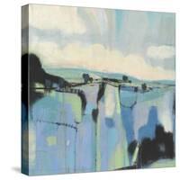 Abstract Shades of Blue I-Tim OToole-Stretched Canvas