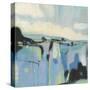 Abstract Shades of Blue I-Tim OToole-Stretched Canvas