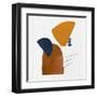 Abstract Shapes No.14-Eline Isaksen-Framed Art Print