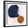 Abstract Shapes No.17-Eline Isaksen-Framed Art Print