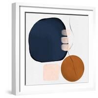 Abstract Shapes No.17-Eline Isaksen-Framed Art Print