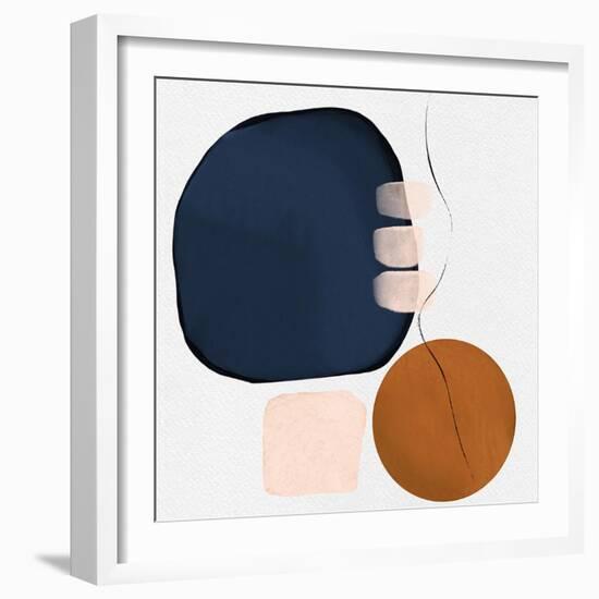 Abstract Shapes No.17-Eline Isaksen-Framed Art Print