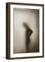 Abstract Silhouette-null-Framed Giclee Print