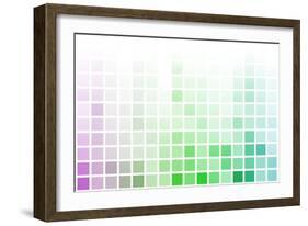 Abstract Simple And Clean Background-kentoh-Framed Art Print