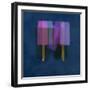 Abstract Soft Blocks 01 II-Joost Hogervorst-Framed Art Print