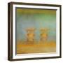 Abstract Soft Blocks 03 II-Joost Hogervorst-Framed Art Print