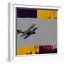 Abstract Solo Flight-Ricki Mountain-Framed Art Print