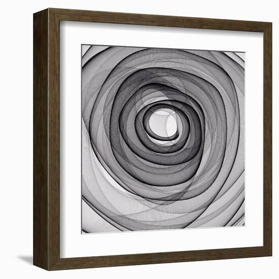 Abstract Spiral-alexkar08-Framed Art Print