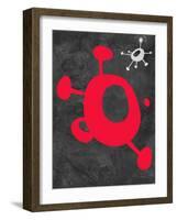 Abstract Splash Theme 11-NaxArt-Framed Art Print