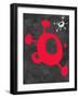 Abstract Splash Theme 11-NaxArt-Framed Art Print