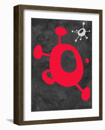 Abstract Splash Theme 11-NaxArt-Framed Art Print