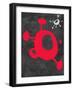 Abstract Splash Theme 11-NaxArt-Framed Art Print