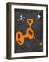 Abstract Splash Theme 12-NaxArt-Framed Art Print