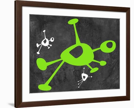 Abstract Splash Theme 14-NaxArt-Framed Art Print