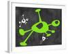 Abstract Splash Theme 14-NaxArt-Framed Art Print