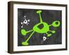 Abstract Splash Theme 14-NaxArt-Framed Art Print