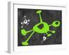 Abstract Splash Theme 14-NaxArt-Framed Art Print