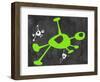 Abstract Splash Theme 14-NaxArt-Framed Art Print