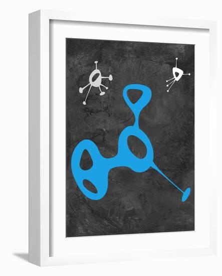 Abstract Splash Theme 15-NaxArt-Framed Art Print