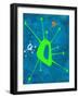 Abstract Splash Theme 18-NaxArt-Framed Art Print