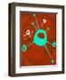 Abstract Splash Theme 19-NaxArt-Framed Art Print