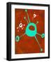 Abstract Splash Theme 19-NaxArt-Framed Art Print