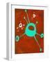 Abstract Splash Theme 19-NaxArt-Framed Art Print