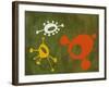 Abstract Splash Theme 7-NaxArt-Framed Art Print