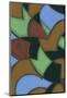 Abstract Stained Glass Pattern-Found Image Holdings Inc-Mounted Photographic Print