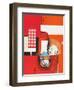 Abstract Story 2-Natasha Barnes-Framed Art Print