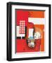 Abstract Story 2-Natasha Barnes-Framed Art Print