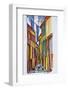 Abstract streets of Bastia, Corsica, France-Richard Lawrence-Framed Photographic Print