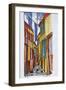 Abstract streets of Bastia, Corsica, France-Richard Lawrence-Framed Photographic Print