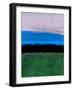 Abstract Stripe Theme Blue-NaxArt-Framed Art Print